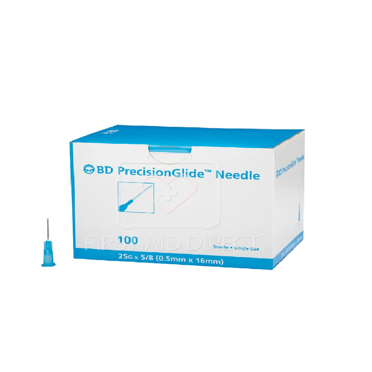 BECTON DICKINSON: PRECISION GLIDE 25G X 5/8 305122 - 305122