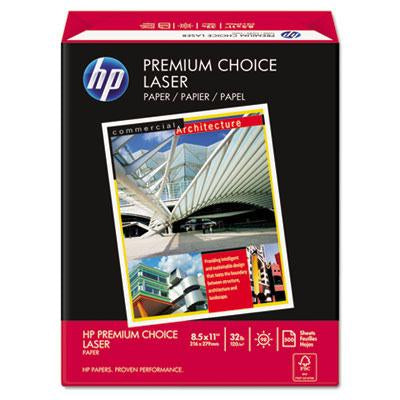 HP 8-1/2" X 11", 32lb, 500-Sheets, Premium Choice Laser Paper