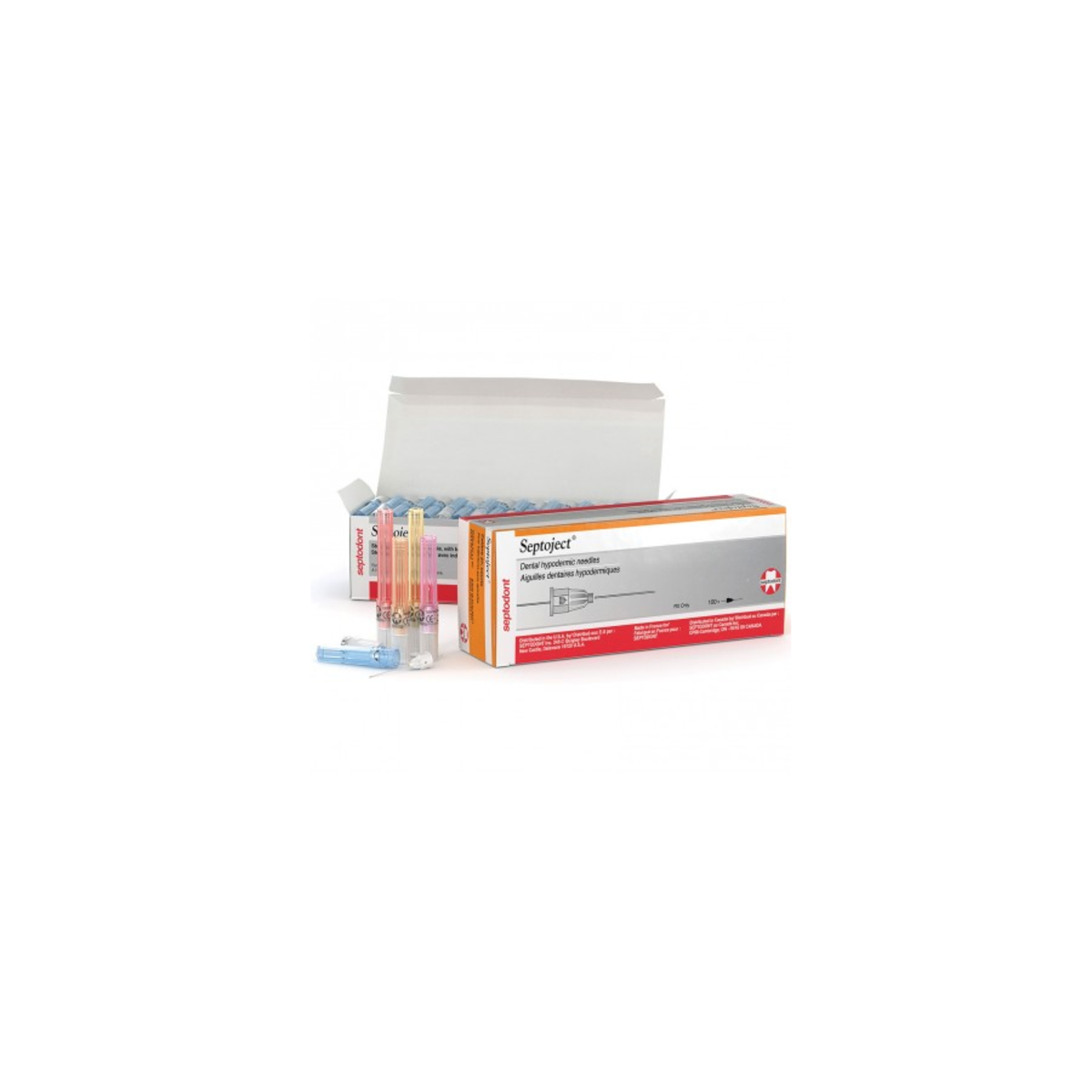 SEPTODONT: SEPTOJECT NEEDLES 30GA SHRT BLUE 100/BX -01N1301