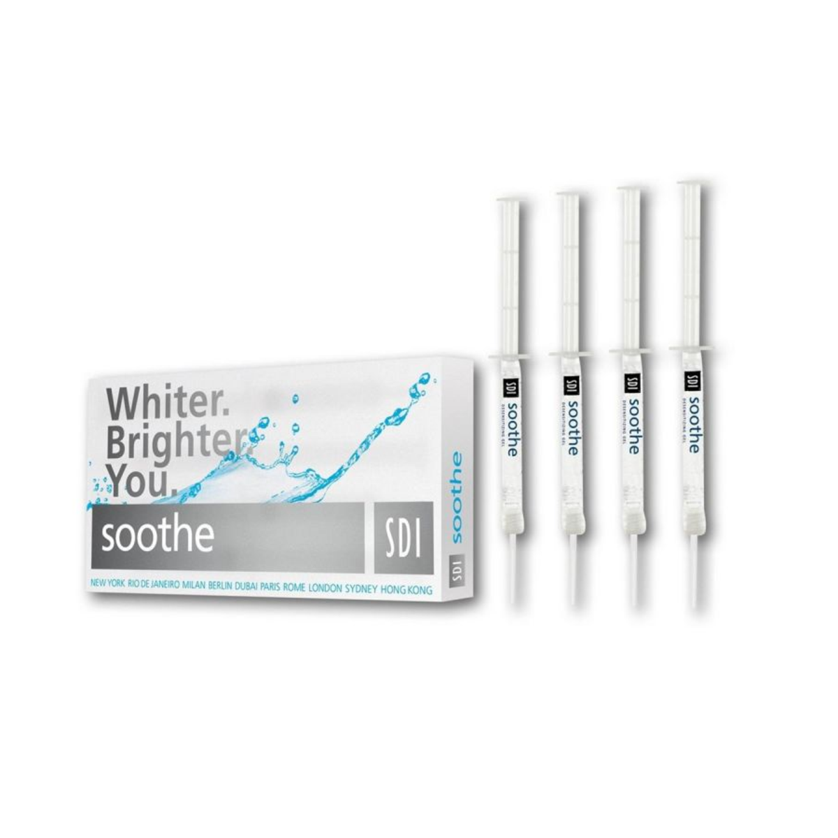 SDI: SOOTHE DESENSITIZER 6% POTASSIUM NITRATE SYRINGE 1.2ML 4/PK - 8150002