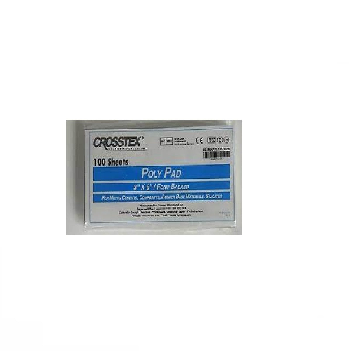 CROSSTEX POLY COATED MIXING PADS 3