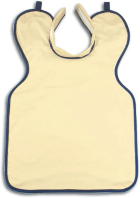 Visionary Lead X-Ray Adult Apron, with Collar, Beige, 1/Pk, XAC-AB