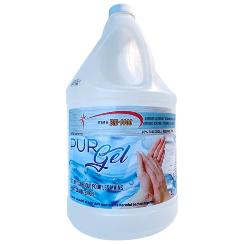 BM-1400 Purgel brand, Hand Sanitizer, 4L, 1/Pk, BM-1400