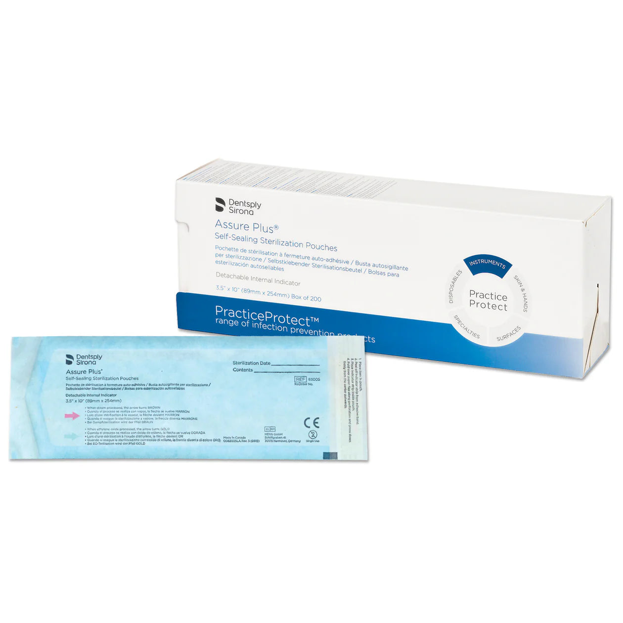 Assure Plus Sterilization Pouches