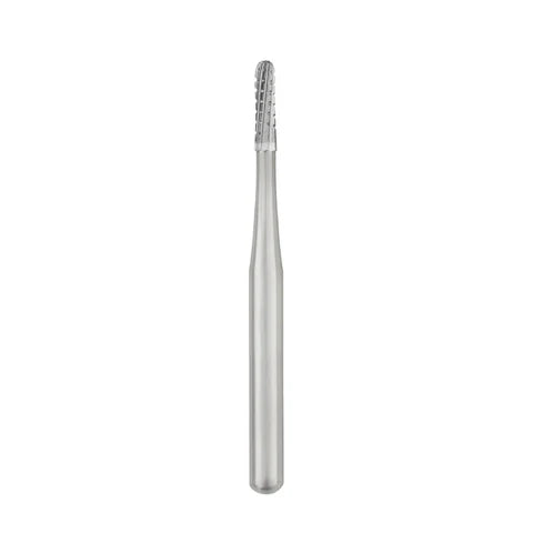 Standard Operative Carbide Burs, FG, Straight Round End Cross Cut Fissure, # 1557, 10/Pk, 15021