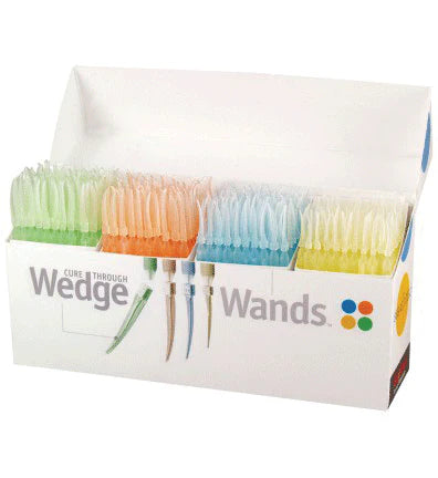 Wedge Wands Bulk Refill, Large, Green, 300/Pk, WGR