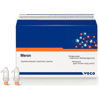 Meron Glass Ionomer Luting Cement – Application Capsules, 50/Pkg