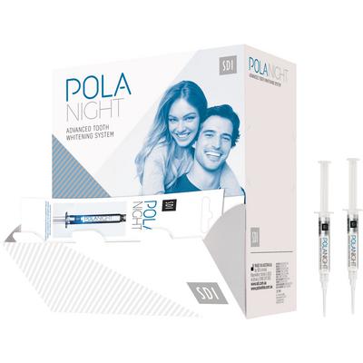 Polanight 16% Carbamide Peroxide Tooth Whitening System, 3 g Syringe Dispenser Pack